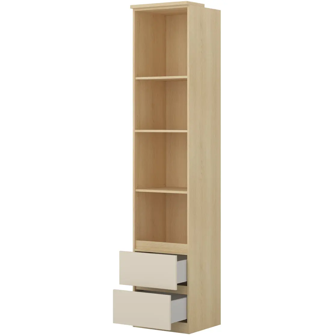 Стеллаж Helvetia Terra 24LBON83 (Lindberg oak/Sand beige) - 4