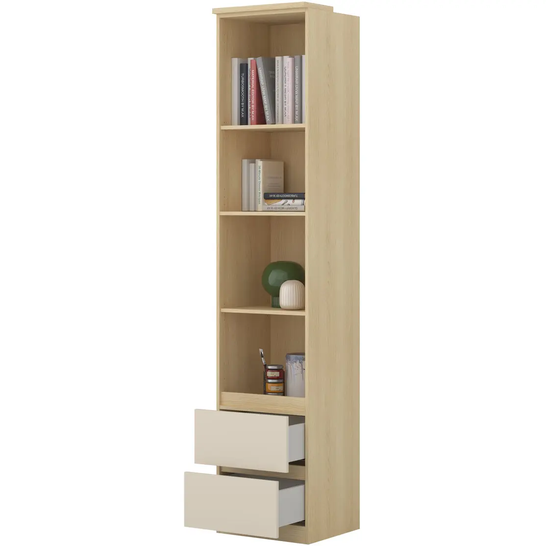 Стеллаж Helvetia Terra 24LBON83 (Lindberg oak/Sand beige) - 5