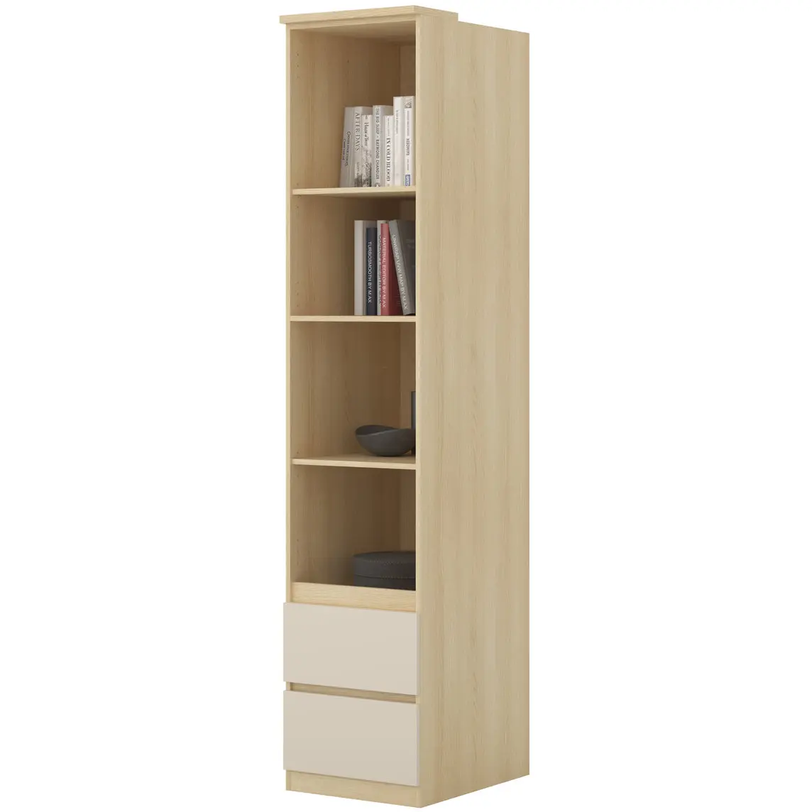 Стеллаж Helvetia Terra 24LBON93 (Lindberg oak/Sand beige) - 4