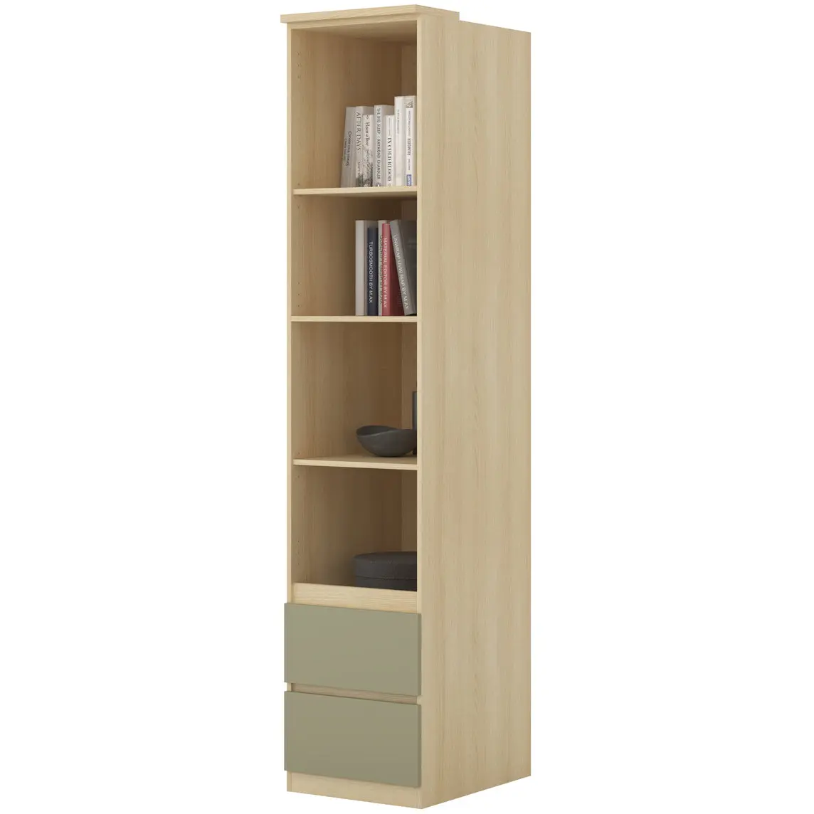 Стеллаж Helvetia Terra 24LEON93 (Lindberg oak/Eucalyptus) - 3