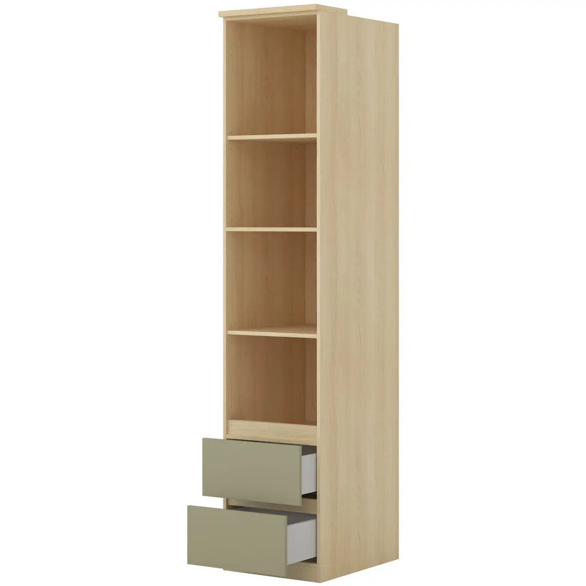 Стеллаж Helvetia Terra 24LEON93 (Lindberg oak/Eucalyptus) - 4
