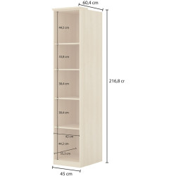 Стеллаж Helvetia Terra 24LGON88 (Lindberg Oak) Thumb