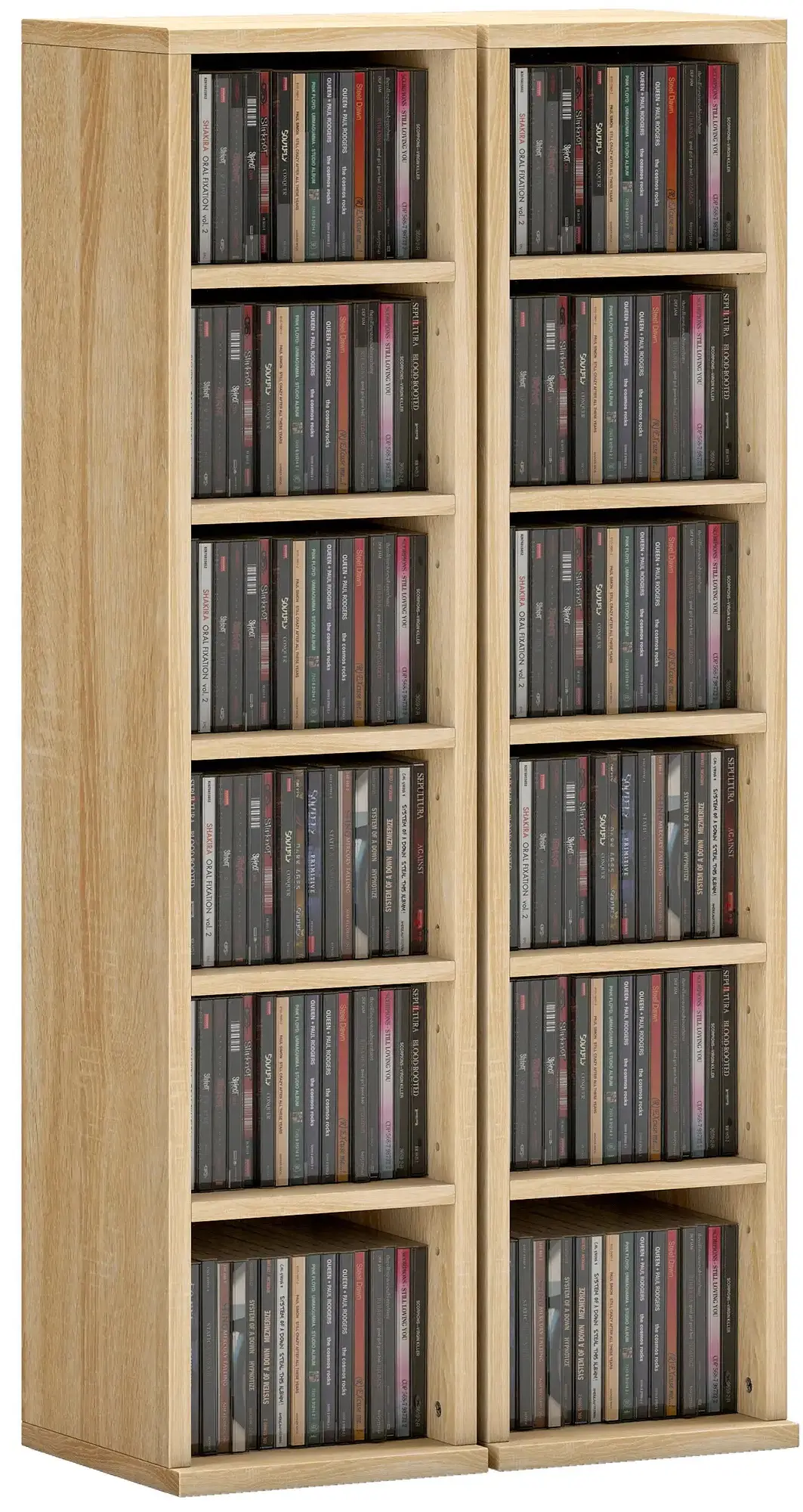 Комплект стеллажей Homcom 833-872V02AK (Oak) - 3