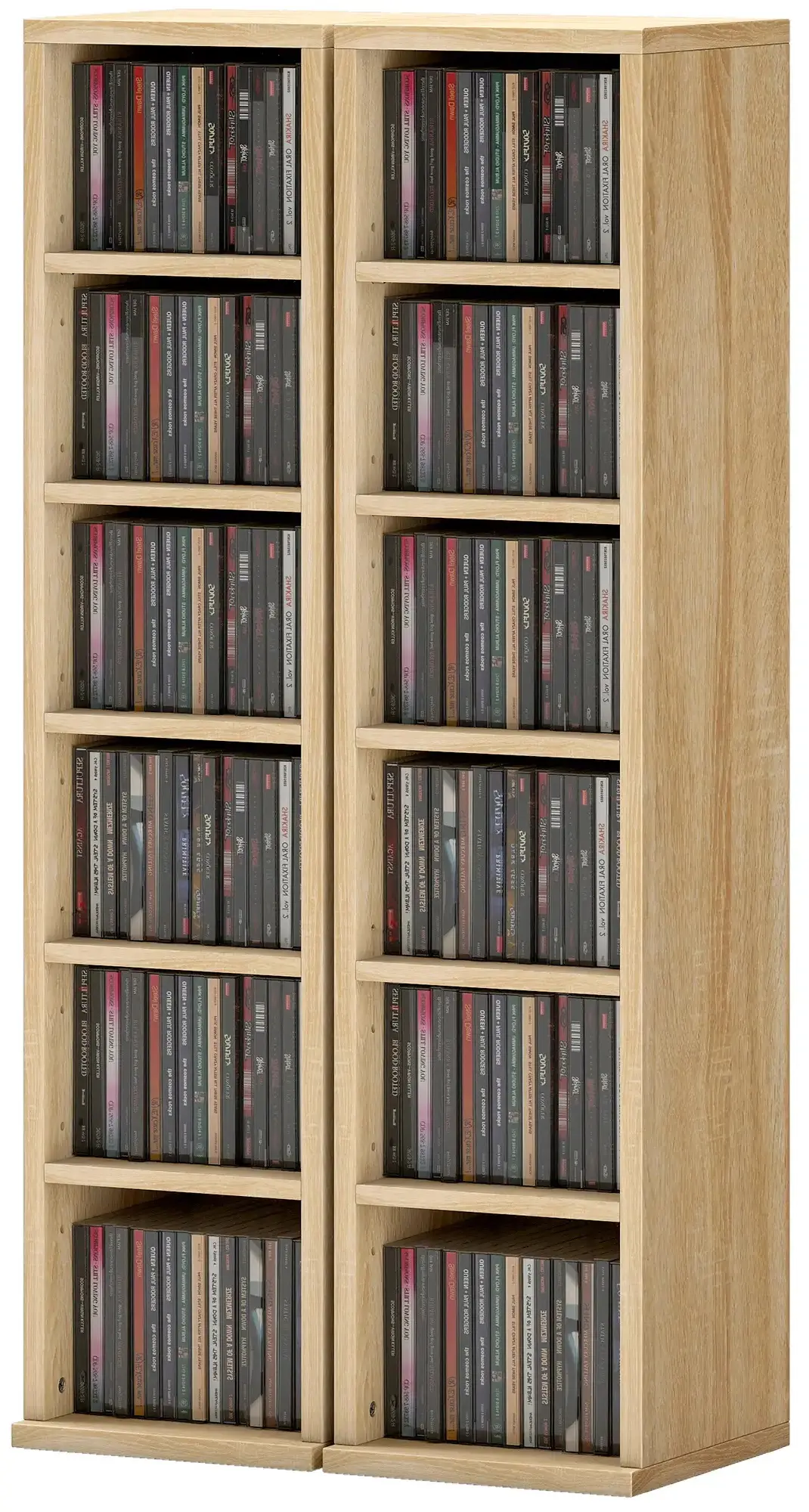 Комплект стеллажей Homcom 833-872V02AK (Oak) - 4