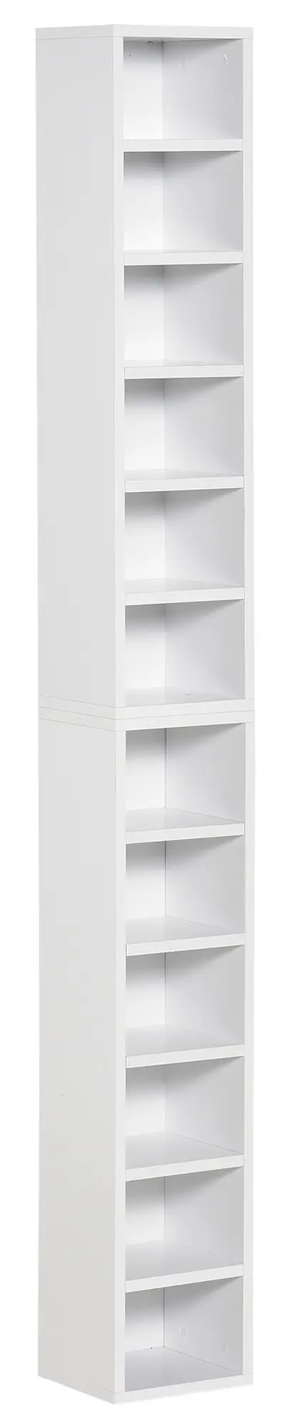 Set 2 etajere Homcom 833-638WT (White) - 2