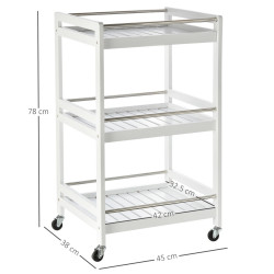Стеллаж Homcom 801-123WT (White) Thumb