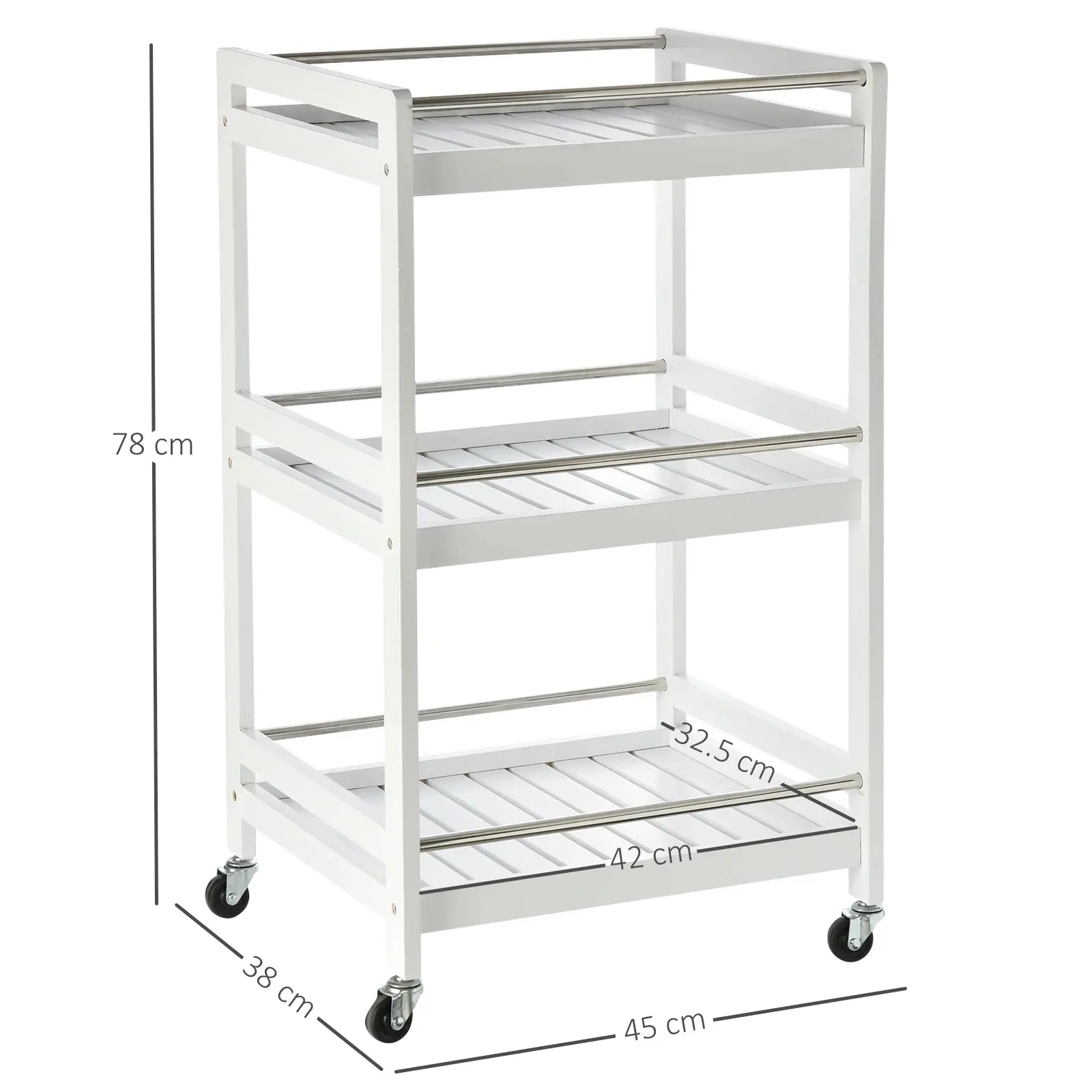 Стеллаж Homcom 801-123WT (White) - 6