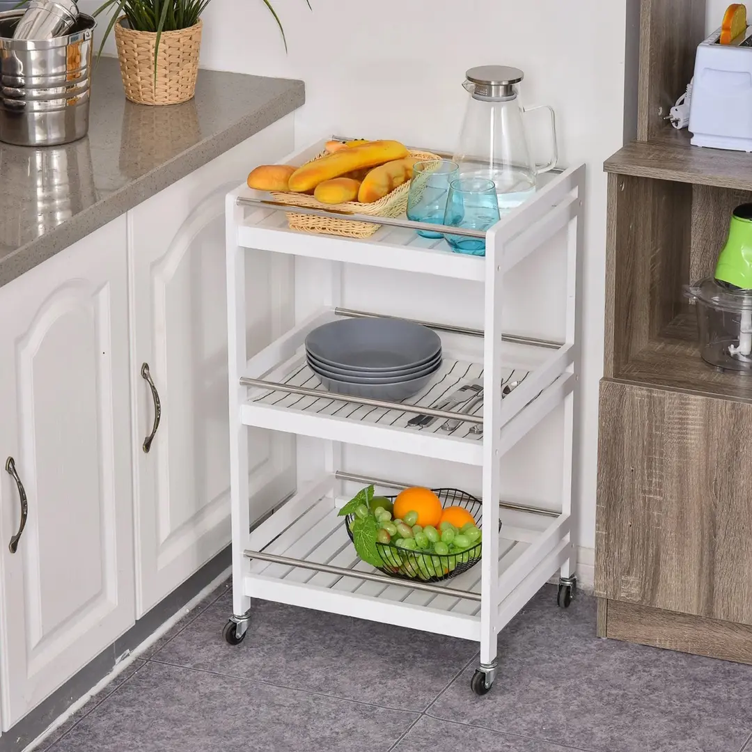 Стеллаж Homcom 801-123WT (White)