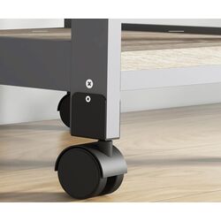 Стеллаж Homcom 801-153GY 37x67 cm (Grey/Oak) Thumb