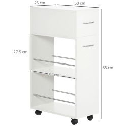Стеллаж Homcom 801-240V80 (White) Thumb