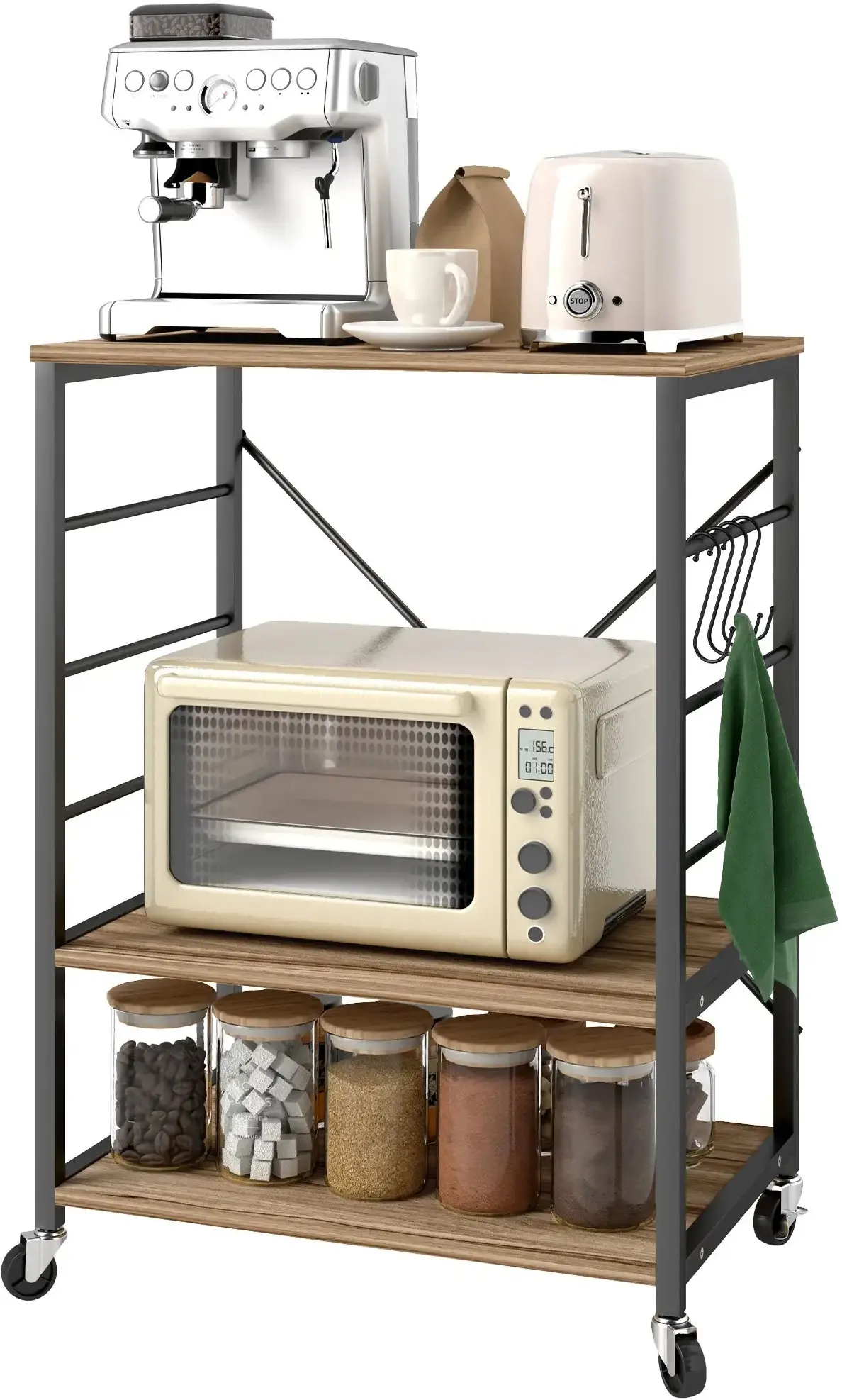 Стеллаж HomCom 801-389V00TK (Natural) - 2