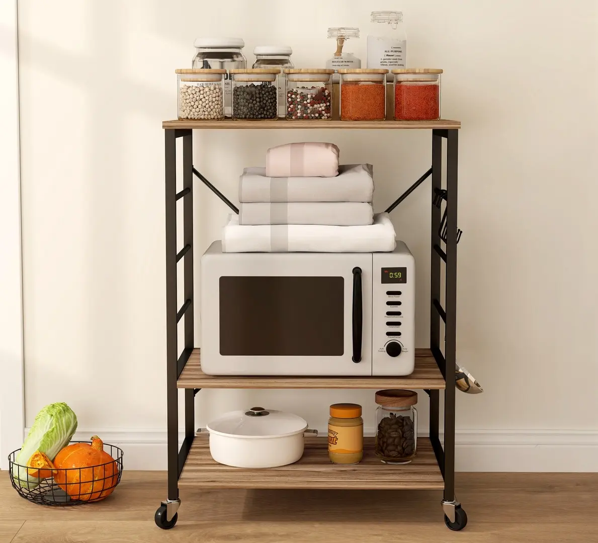 Стеллаж HomCom 801-389V00TK (Natural)