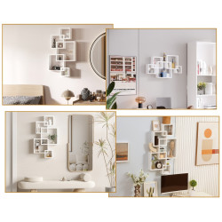 Стеллаж HomCom 830-610V00WT (White) Thumb