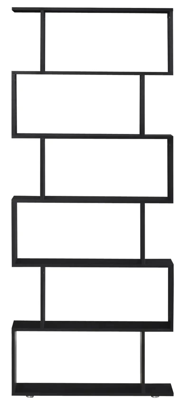 Etajera Homcom 831-037BK (Black) - 3