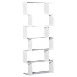 Стеллаж Homcom 831-037WT 80x24x191 (White) Thumb