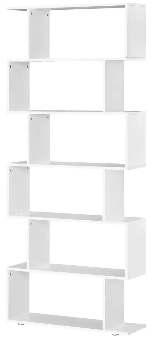 Стеллаж Homcom 831-037WT 80x24x191 (White) - 6