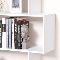 Стеллаж Homcom 831-037WT 80x24x191 (White) Thumb