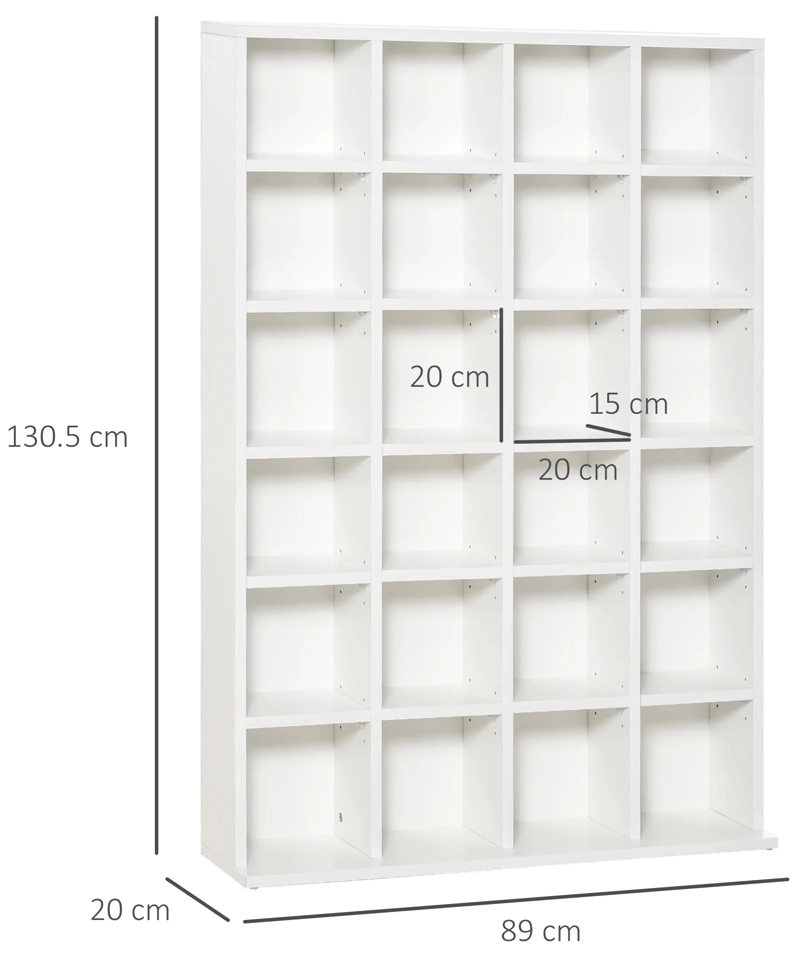 Стеллаж Homcom 831-040WT (White) - 4