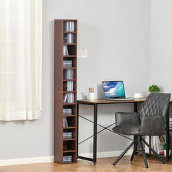Стеллаж Homcom 833-135BN 21x20x175 cm (Brown) Thumb