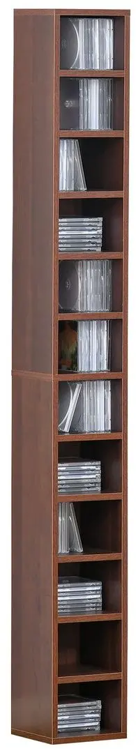 Стеллаж Homcom 833-135BN 21x20x175 cm (Brown) - 3