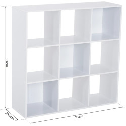 Стеллаж HomCom 833-390 (White) Thumb