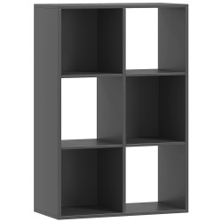 Etajera Homcom 833-423V80BK (Black) Thumb