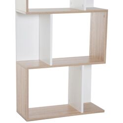 Etajera Homcom 833-450 (White/Natural) Thumb