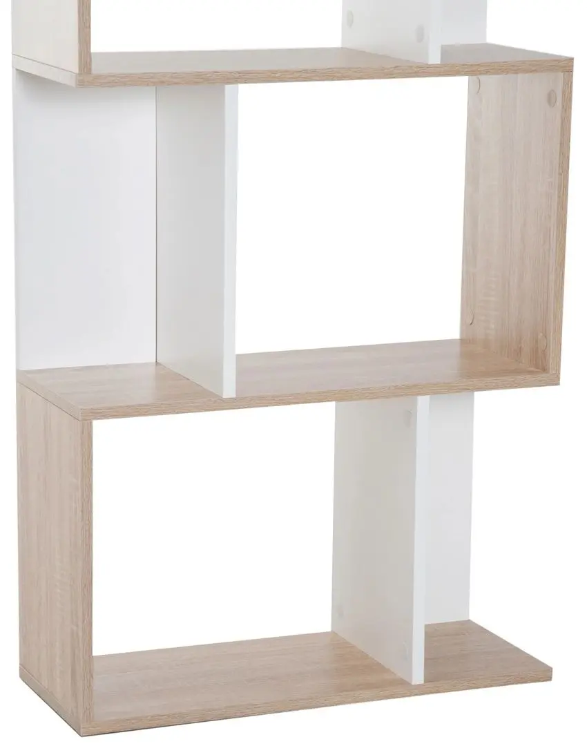 Etajera Homcom 833-450 (White/Natural)