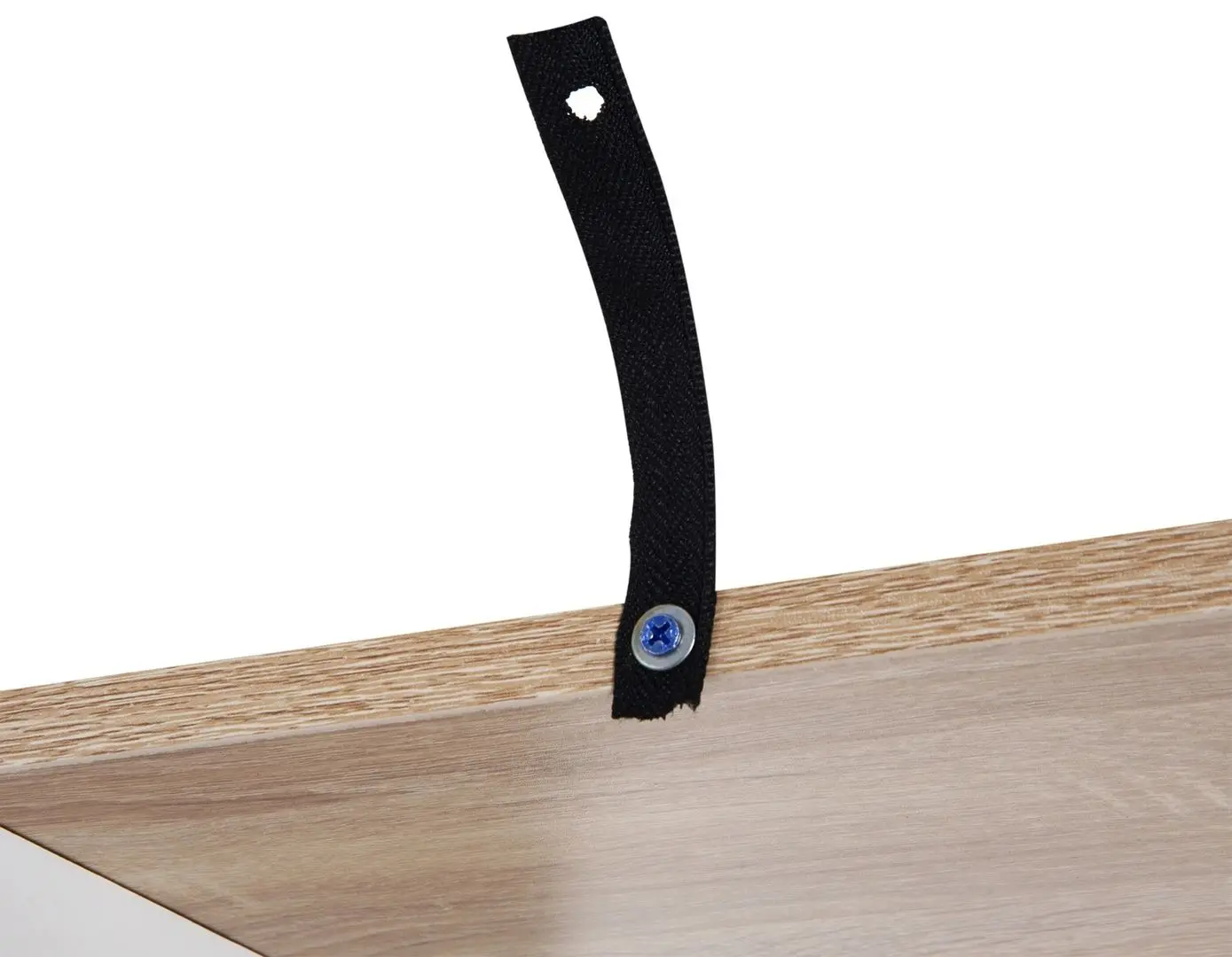 Etajera Homcom 833-450 (White/Natural)