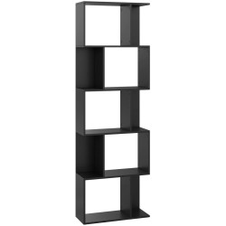 Etajera Homcom 833-450V00BK (Black) Thumb