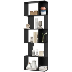 Etajera Homcom 833-450V00BK (Black) Thumb