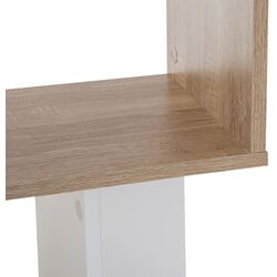 Стеллаж Homcom 833-451 60x148x24 cm (Natural Oak/White) Thumb