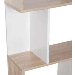 Etajera Homcom 833-452 60x24x111 cm (White/Oak) Thumb