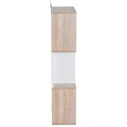 Etajera Homcom 833-452 60x24x111 cm (White/Oak) Thumb