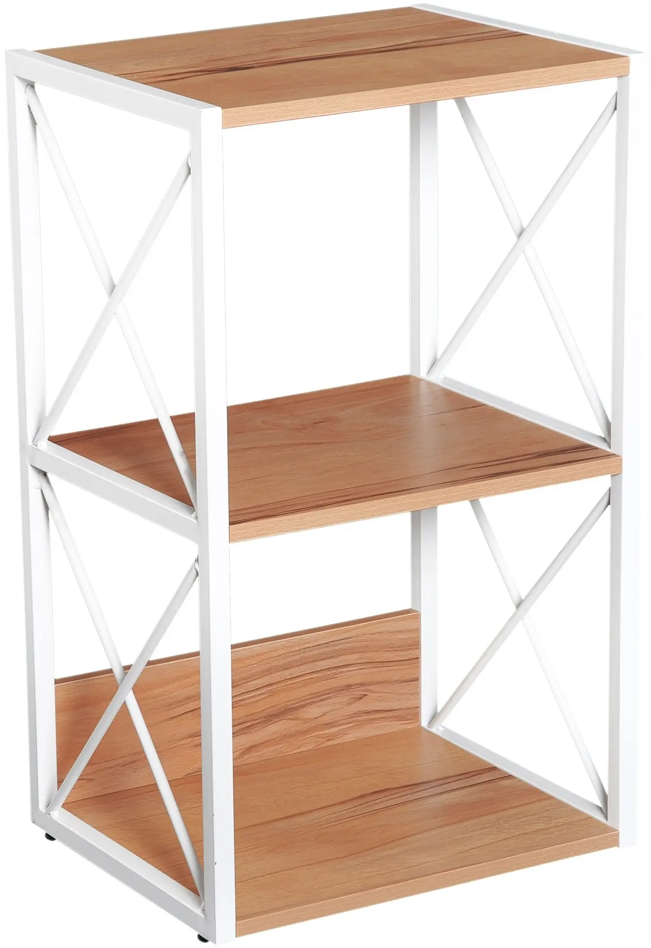 Стеллаж HomCom 833-563V02 (Natural/White) - 2