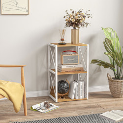 Стеллаж HomCom 833-563V02 (Natural/White) Thumb