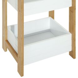 Etajera Homcom 834-099 (White/Natural) Thumb