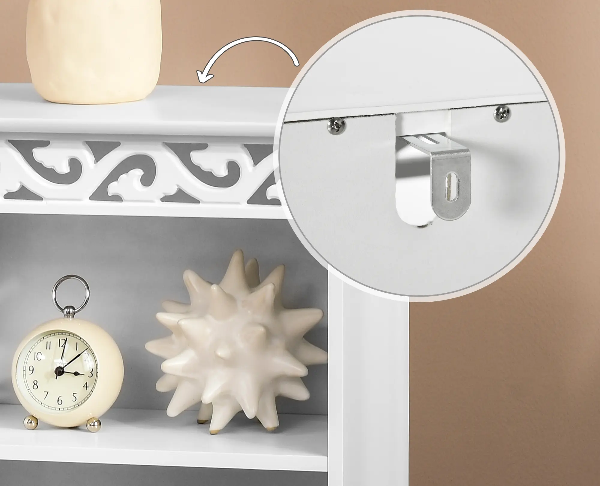 Стеллаж Homcom 834-199 (White) - 4