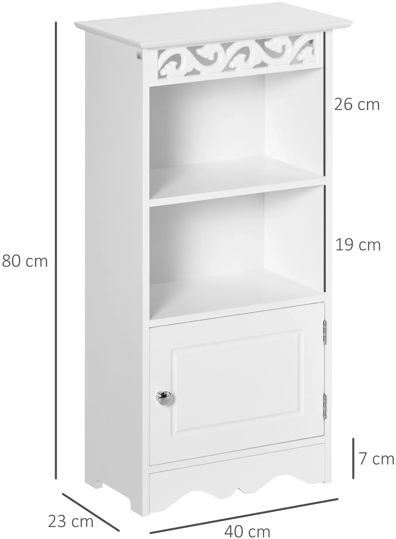 Стеллаж Homcom 834-199 (White) - 7