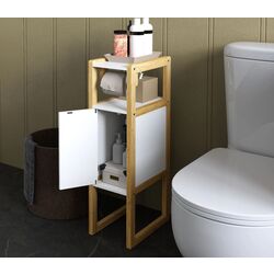 Etajera Homcom 834-689V00WT (White/Natural) Thumb