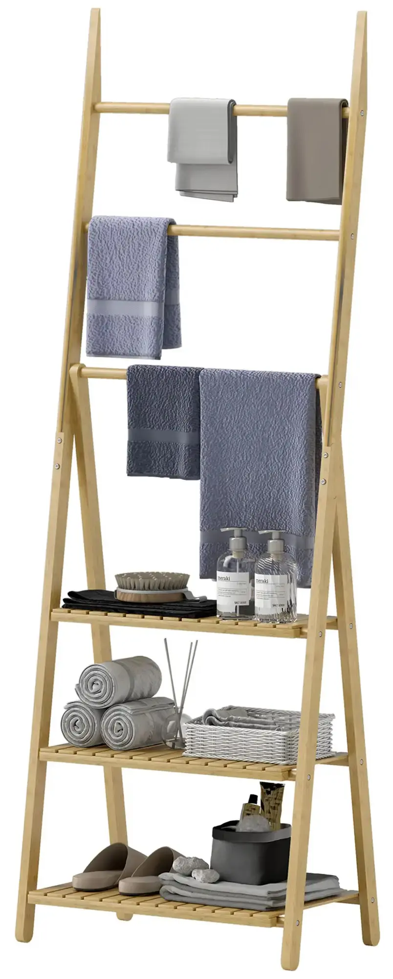 Стеллаж Homcom 834-728V00ND (Natural) - 3