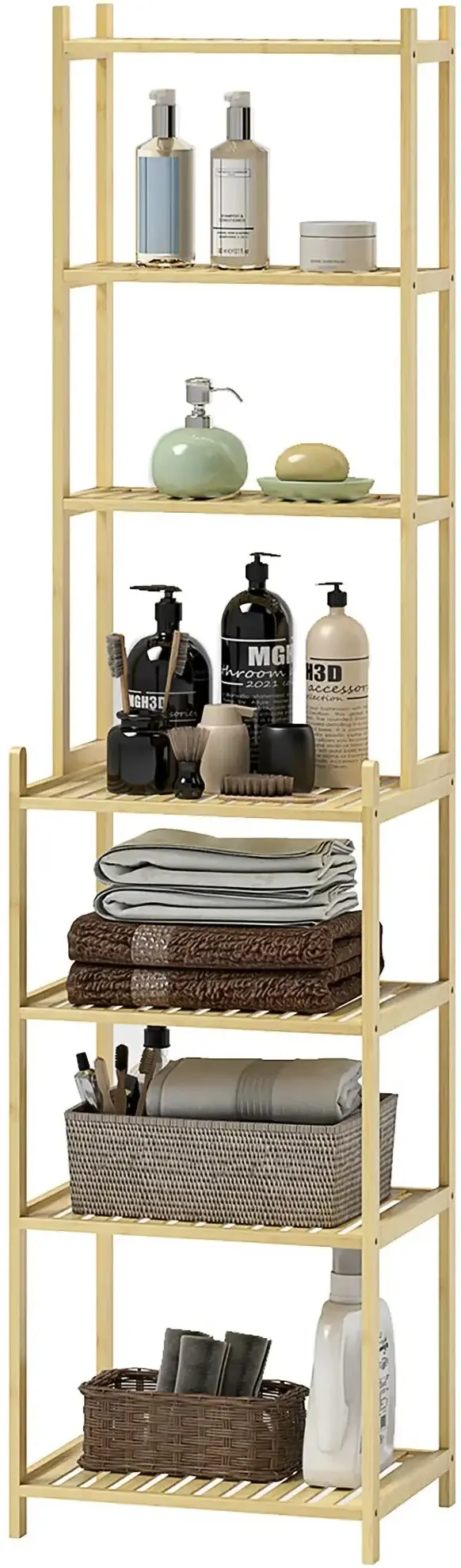 Стеллаж HomCom 834-762V00ND (Natural) - 3