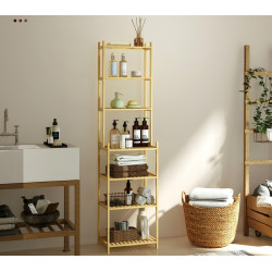 Стеллаж HomCom 834-762V00ND (Natural) Thumb