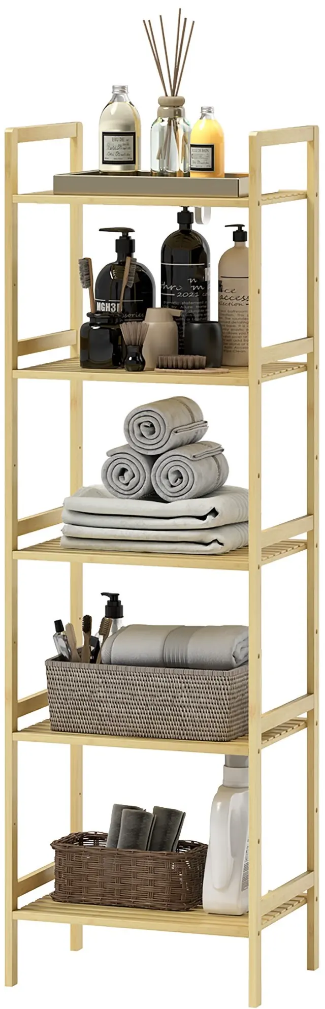 Стеллаж HomCom 834-767V02ND (Natural) - 3