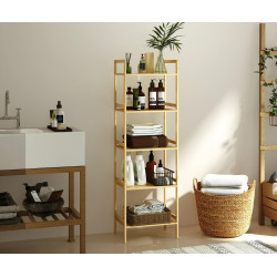 Стеллаж HomCom 834-767V02ND (Natural) Thumb