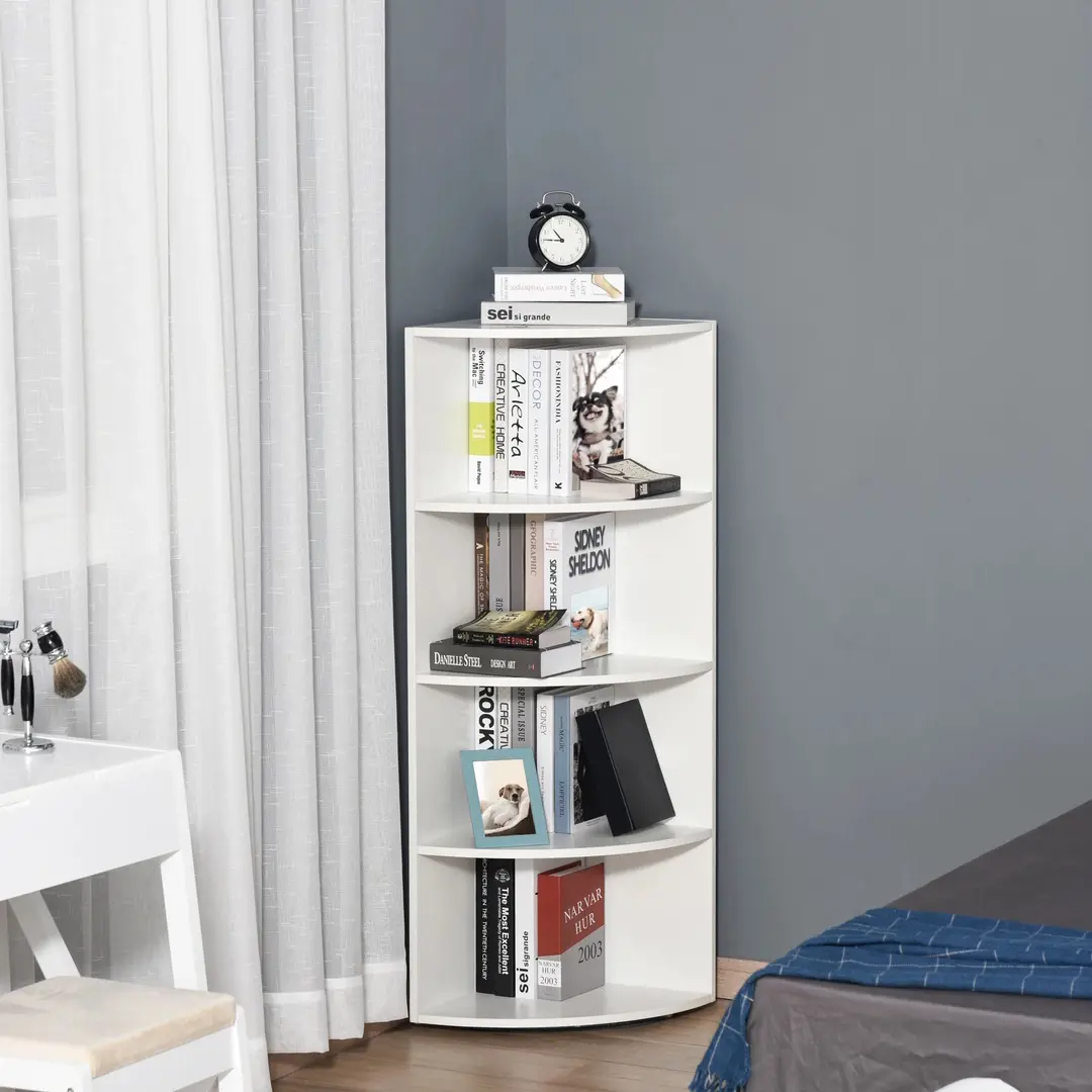 Etajera Homcom 836-090WT (White)