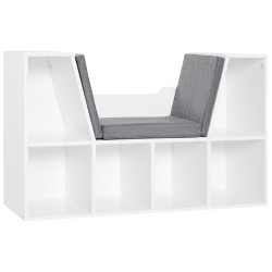 Стеллаж Homcom 836-115WT (White) Thumb