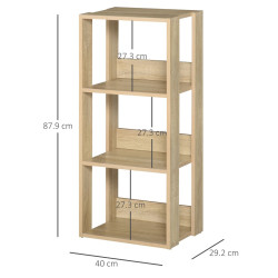 Стеллаж Homcom 836-258 (Wood) Thumb