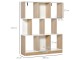 Etajera Homcom 836-259AK 100x30x124 cm (Oak/White)