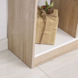 Стеллаж Homcom 836-259AK 100x30x124 cm (Oak/White) Thumb